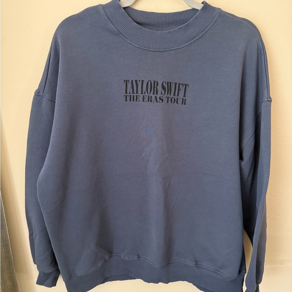 Taylor Swift The Eras Tour Blue Sweatshirt 2023 2024